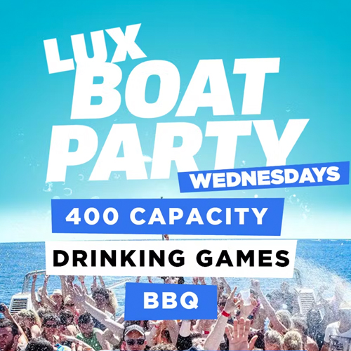 Lux Boat Party Malia
