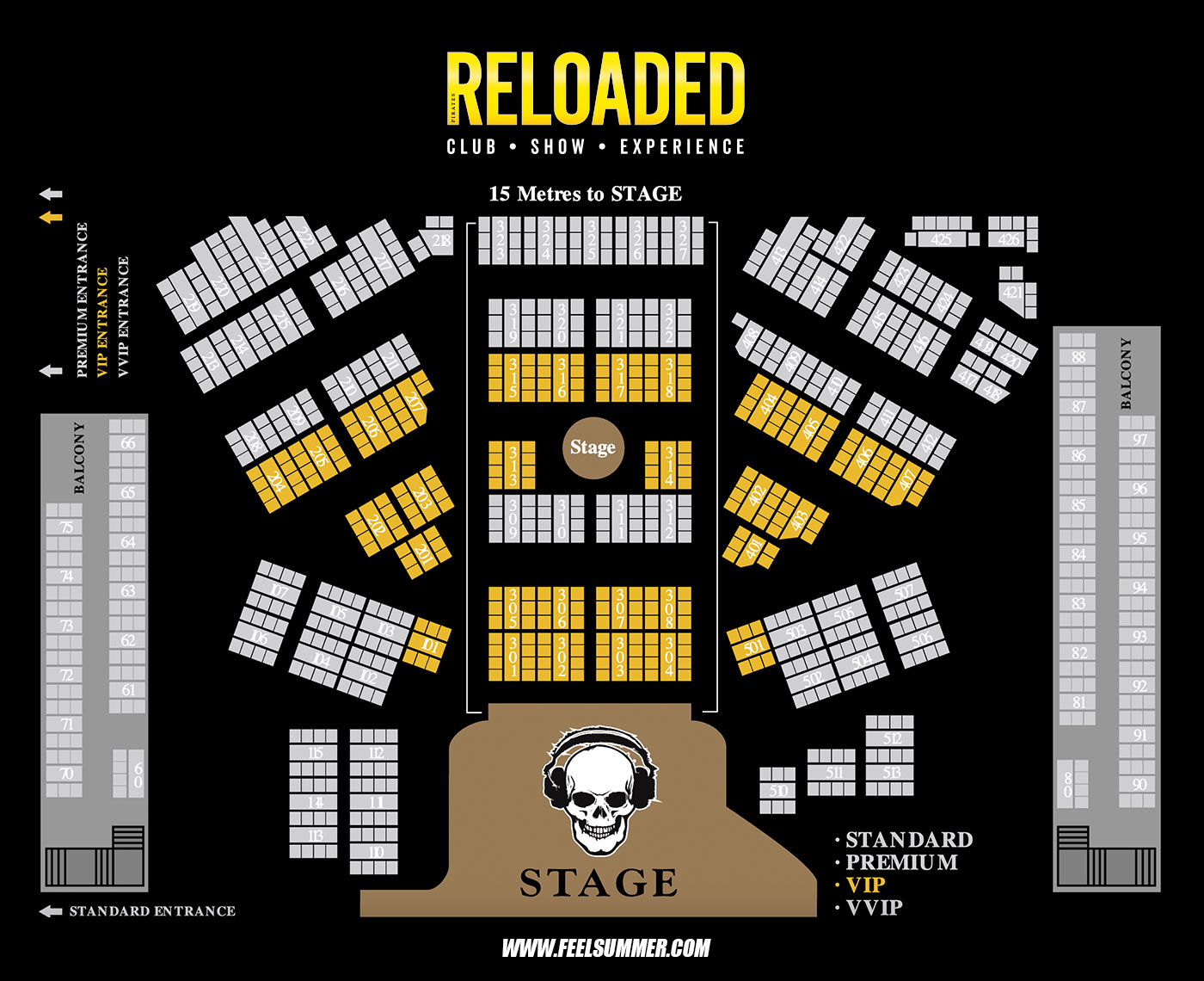 magaluf reloaded vip seating